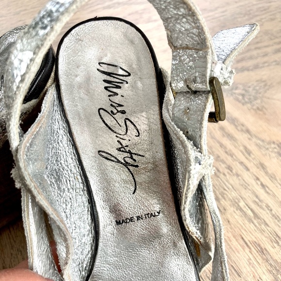 Miss Sixty Wedge Sandals - Silver - 35 - Picture 5 of 11